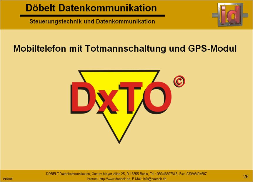 Dbelt Datenkommunikation - Produktprsentation: dxcall-dxto - Folie 26