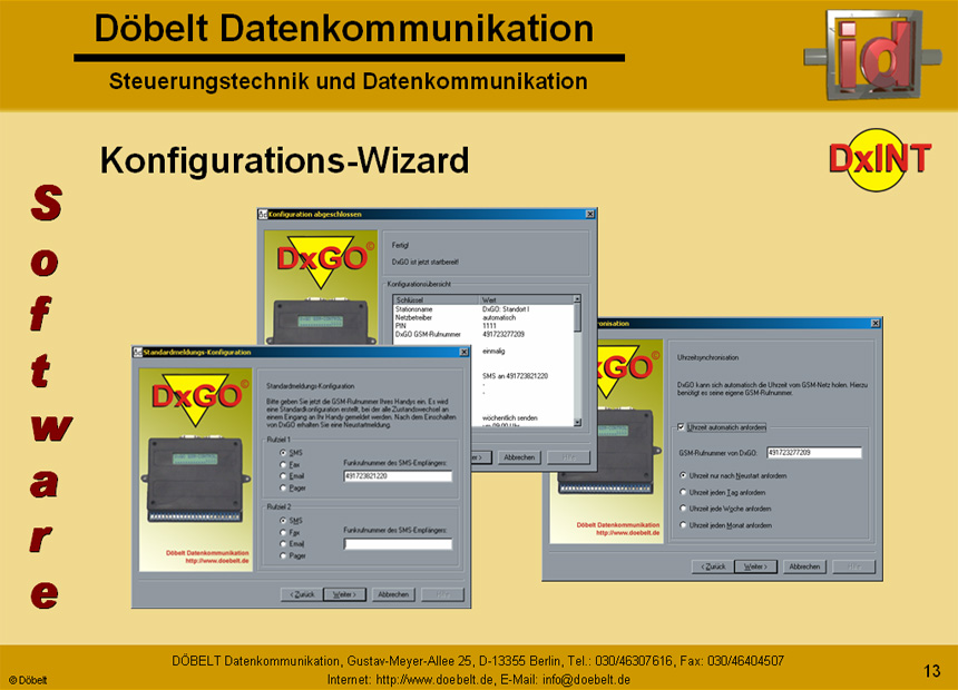 Dbelt Datenkommunikation - Produktprsentation: dxint - Folie 13